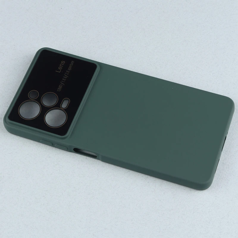 قاب سیلیکونی Lens Aperture محافظ لنزدار Xiaomi Poco X5 Pro