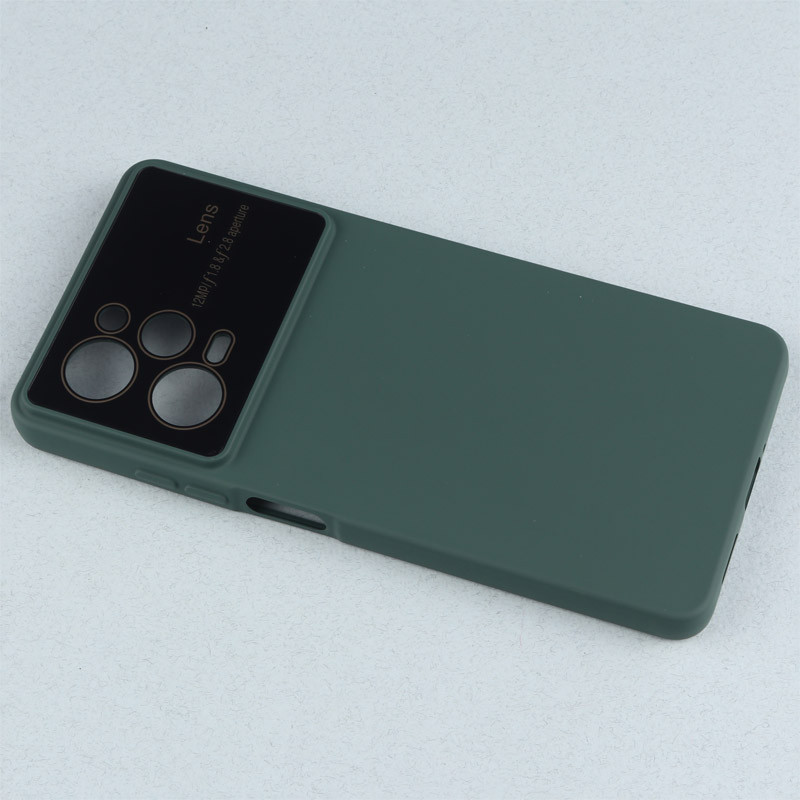 قاب سیلیکونی Lens Aperture محافظ لنزدار Xiaomi Poco X5 Pro