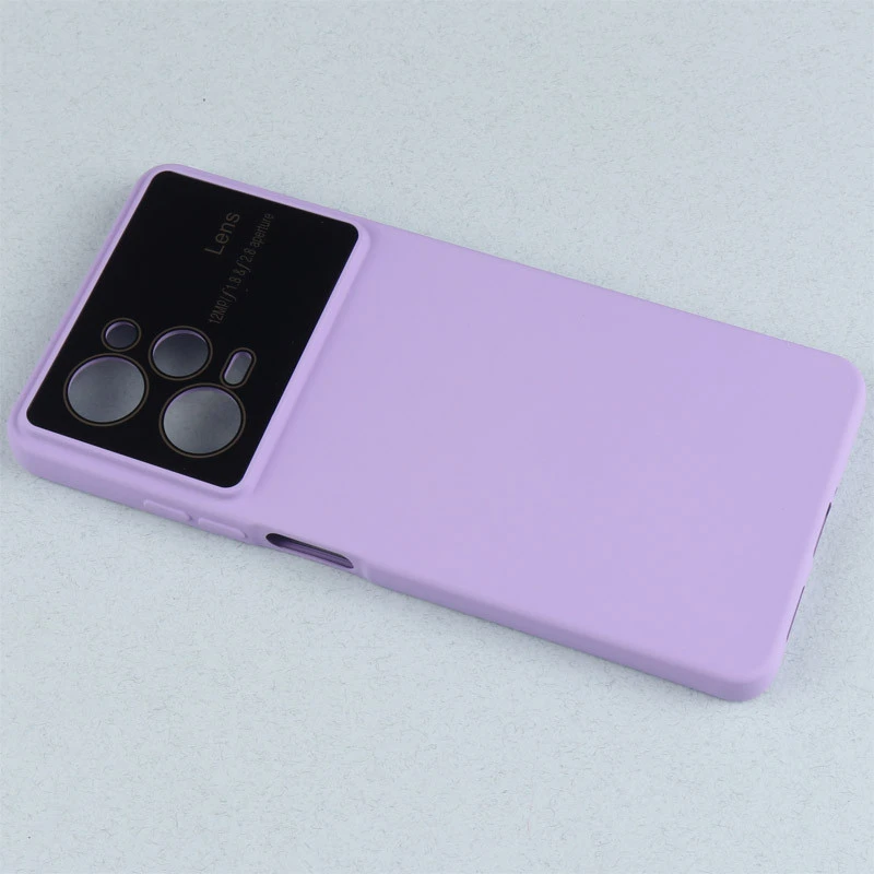 قاب سیلیکونی Lens Aperture محافظ لنزدار Xiaomi Poco X5 Pro