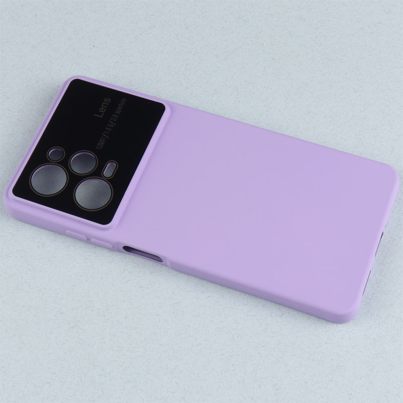قاب سیلیکونی Lens Aperture محافظ لنزدار Xiaomi Poco X5 Pro