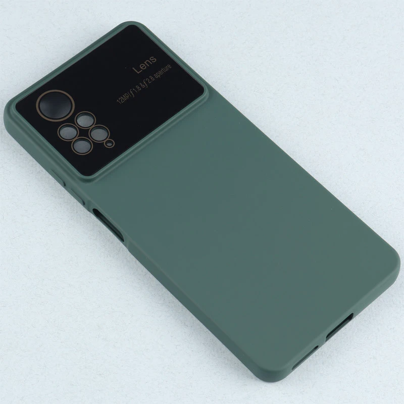 قاب سیلیکونی Lens Aperture محافظ لنزدار Xiaomi Redmi Note 12 Pro 4G