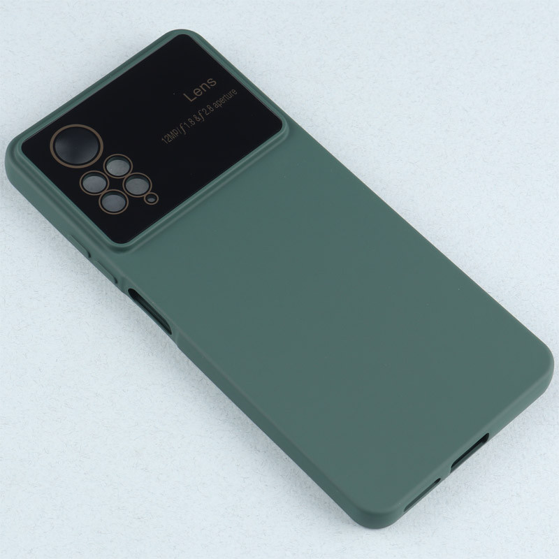 قاب سیلیکونی Lens Aperture محافظ لنزدار Xiaomi Redmi Note 12 Pro 4G