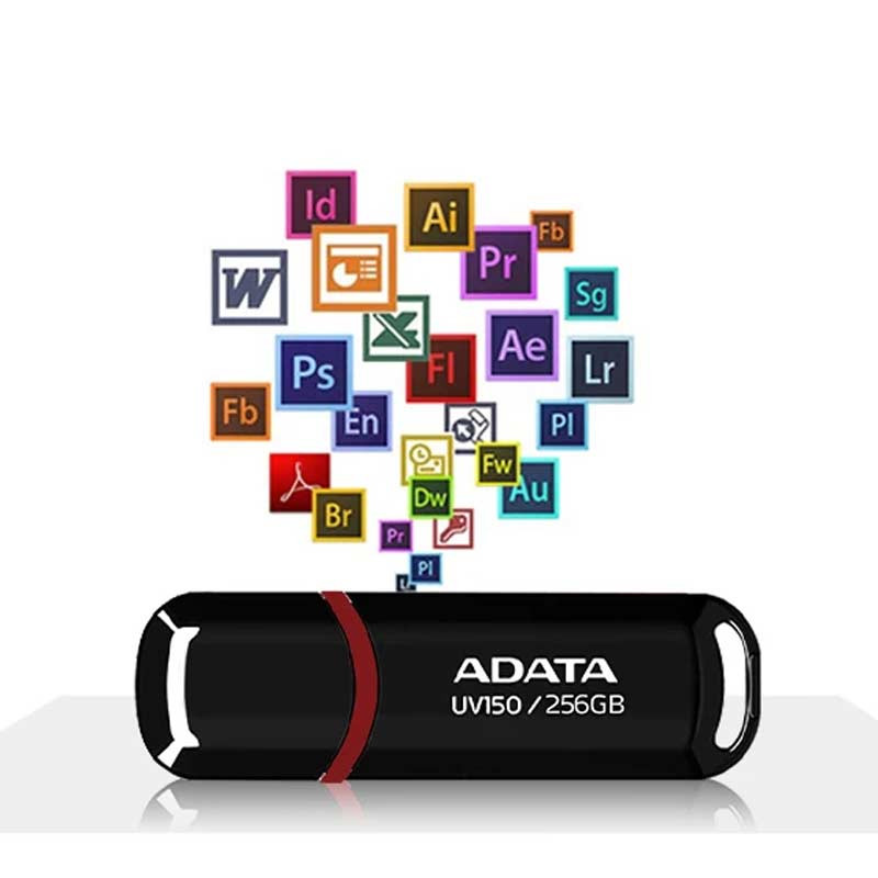 فلش 256 گیگ ای دیتا Adata UV150 USB3.2