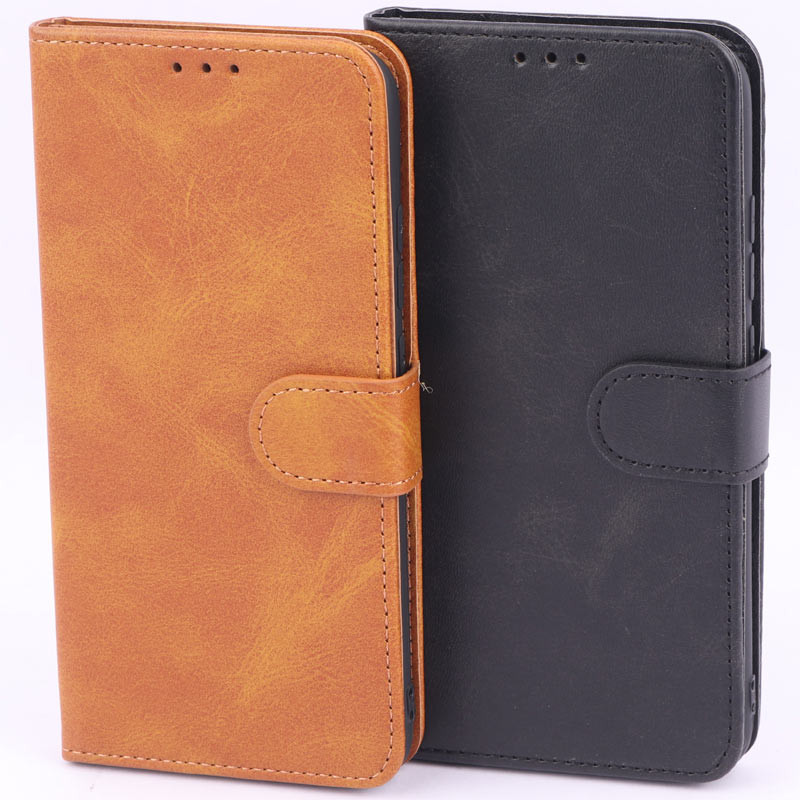 کیف چرمی مگنتی محافظ لنزدار Xiaomi Redmi Note 8