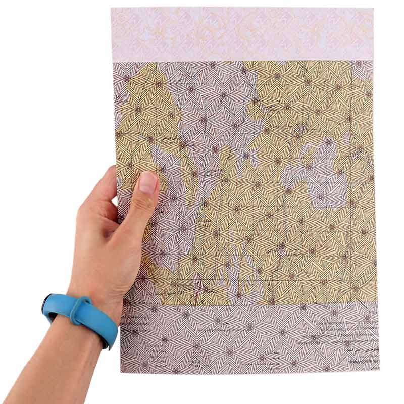 فاکتور فروش دو برگی رنگی Matin 21×29cm بزرگ کد 254