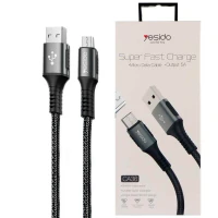 کابل کنفی میکرو یو اس بی Yesido CA36 5A 1.2m