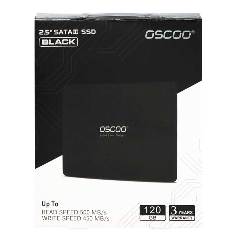 حافظه SSD اوسکو Oscoo Black 001 120GB