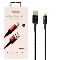 کابل میکرو یو اس بی Yesido CA28 1.2m 2.4A