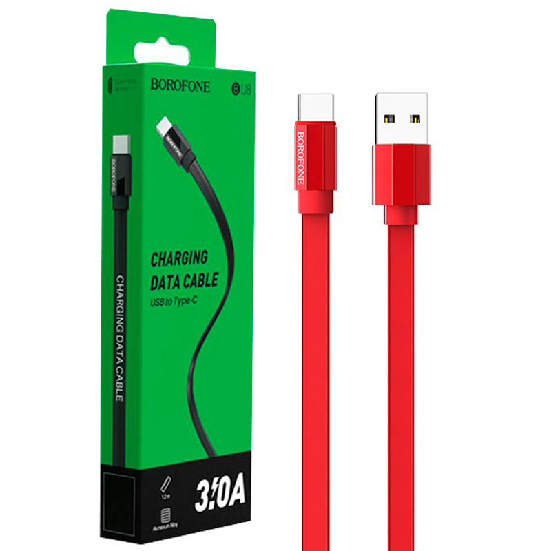 کابل Borofone Glory BU8 Type-C 2.4A 1.2m