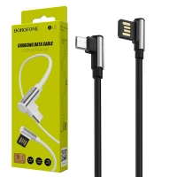 کابل میکرو یو اس بی Borofone Ice Steel BU5 2.4A 1.2m یکسر L