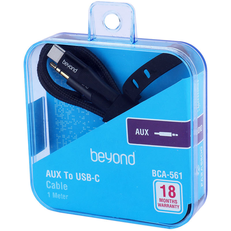 کابل تبدیل Beyond BCA-561 Type-C To 3.5mm Audio 1m