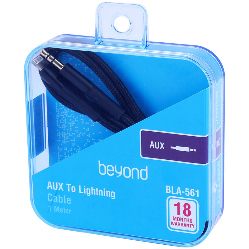 کابل تبدیل Beyond BLA-561 AUX To Lightning 1m
