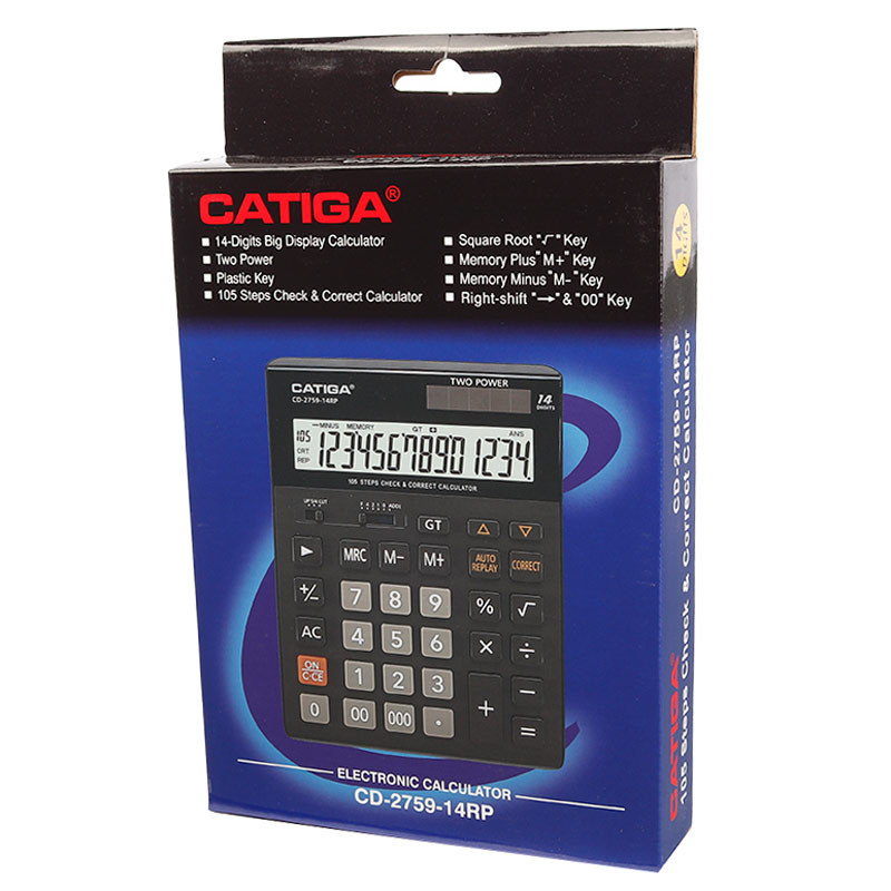 ماشین حساب کاتیگا Catiga CD-2759-14RP