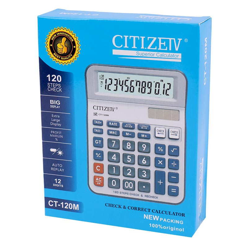 ماشین حساب Citi.Zetv CT-120M