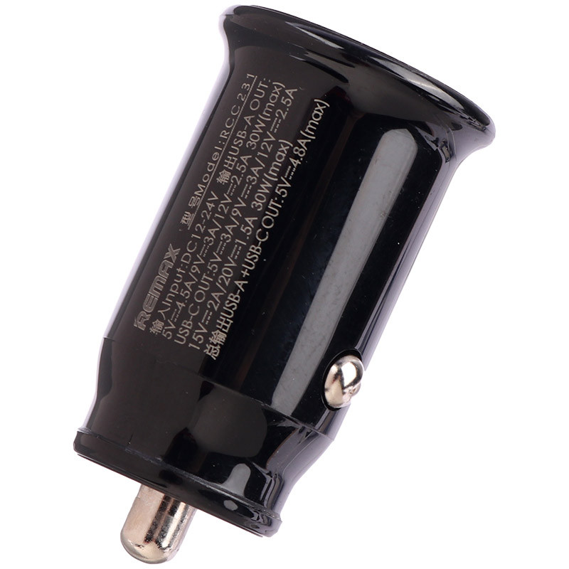 شارژر فندکی فست شارژ Remax RCC231 QC PD 4.5A 30W