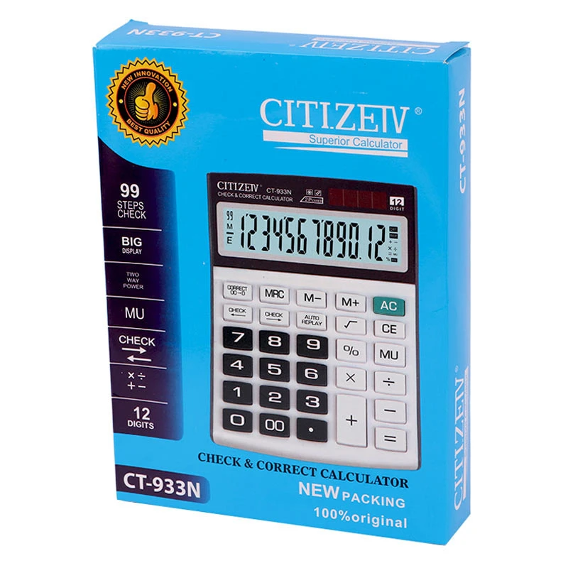 ماشین حساب Citi.Zetv CT-933N