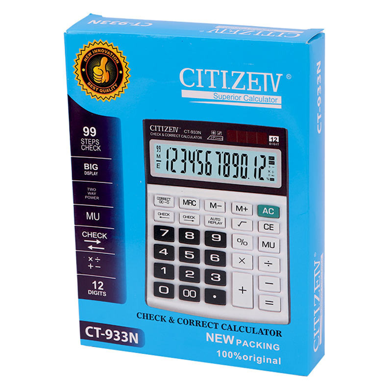 ماشین حساب Citi.Zetv CT-933N