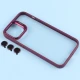 قاب PC شفاف Eason Case استند شو + محافظ لنز رینگی iPhone 12 Pro Max