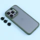قاب PC شفاف Eason Case استند شو + محافظ لنز رینگی iPhone 13 Pro