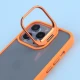 قاب PC شفاف Eason Case استند شو + محافظ لنز رینگی iPhone 13 Pro