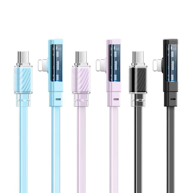 کابل تبدیل فست شارژ Mcdodo CA-344 Type-C to Lightning 3A PD 36W 1.2m یکسر L