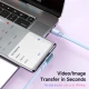 کابل تبدیل فست شارژ Mcdodo CA-345 Type-C to Type-C 3.25A PD 65W 1.2m یکسر L