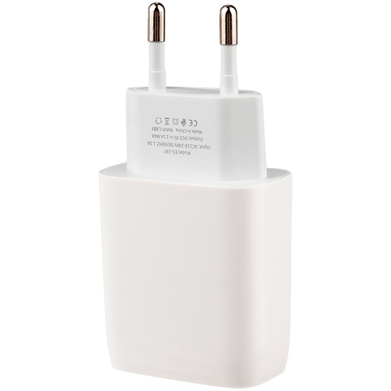 شارژر دیواری فست شارژ Earldom ES-197 2.1A 10.5W + کابل تایپ سی