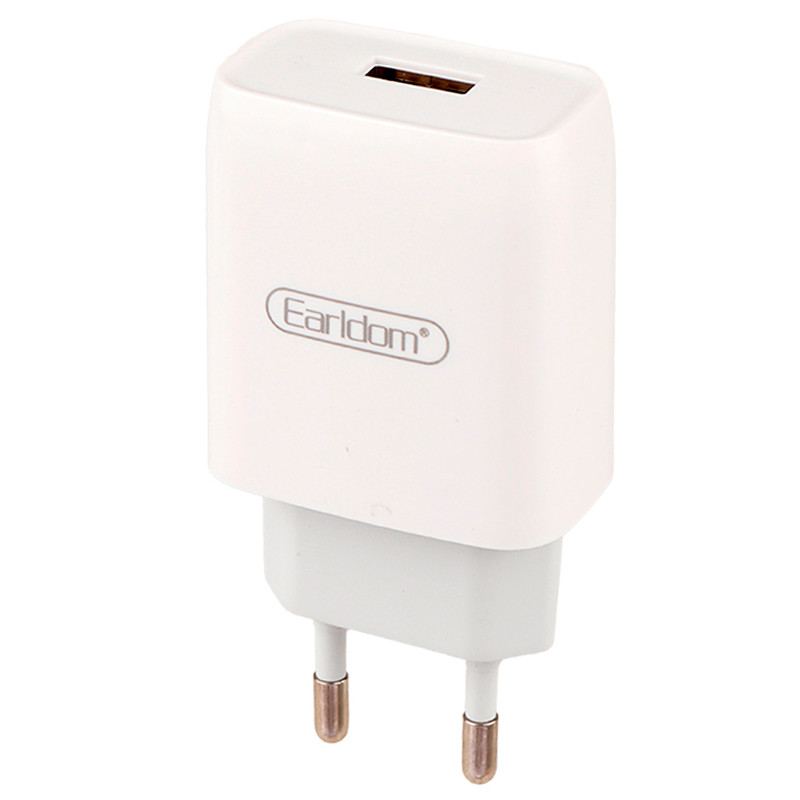 شارژر دیواری فست شارژ Earldom ES-197 2.1A 10.5W + کابل تایپ سی