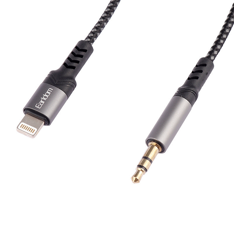 کابل تبدیل Earldom ET-AUX39 Lightning To AUX 1m