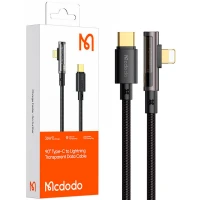 کابل تبدیل فست شارژ Mcdodo CA-339 Type-C To Lightning 3A PD 36W 1.8m یکسر L