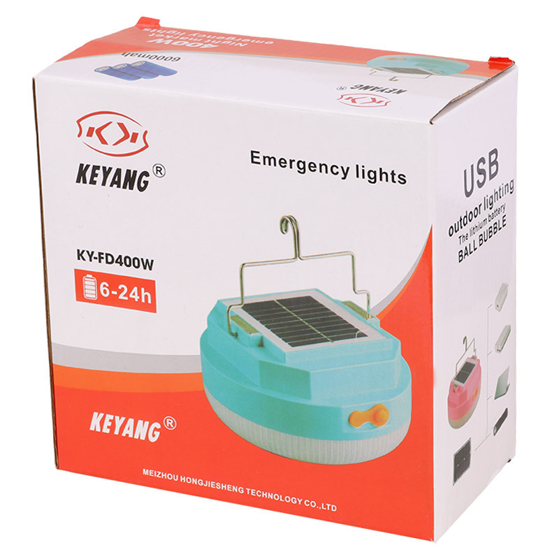 لامپ آویز دار شارژی خورشیدی Keyang KY-FD400W