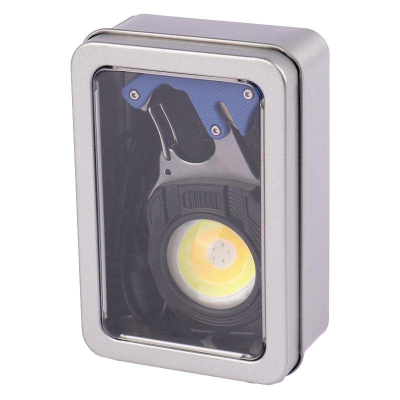 چراغ قوه همه کاره فندک دار COB کد 2