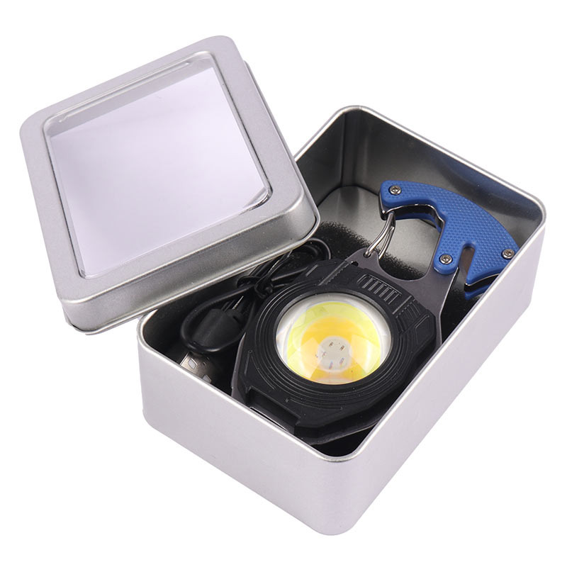 چراغ قوه همه کاره فندک دار COB کد 2