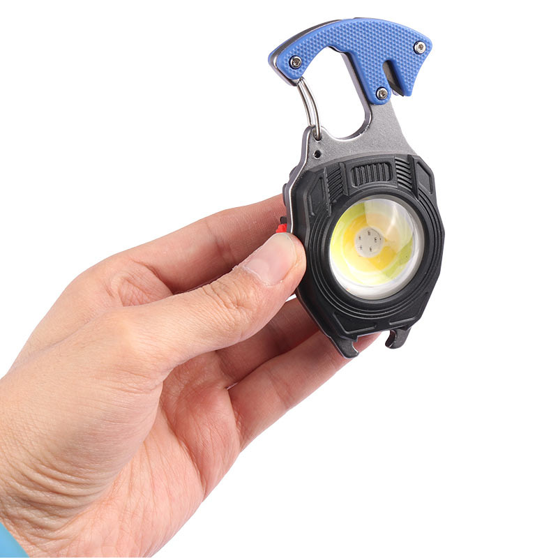 چراغ قوه همه کاره فندک دار COB کد 2