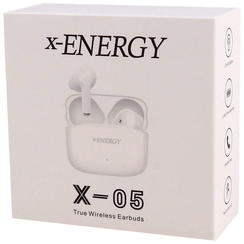 هندزفری بلوتوث دو تایی X-Energy X-05 TWS + هدیه فلش مموری