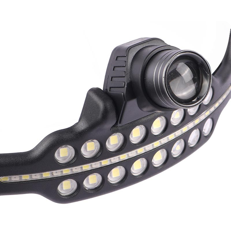 چراغ قوه پیشانی هدلایت شارژی Floodlight COB W690-1