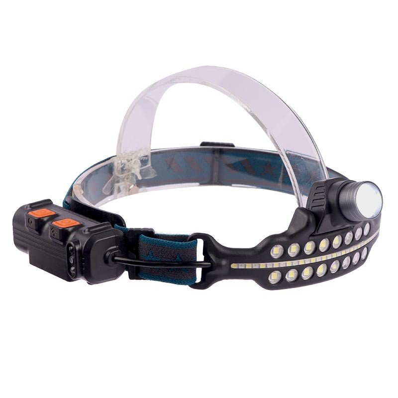 چراغ قوه پیشانی هدلایت شارژی Floodlight COB W690-1