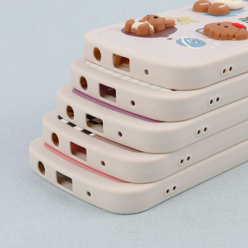 قاب طرحدار عروسکی برجسته محافظ لنزدار Xiaomi Redmi A2 Plus