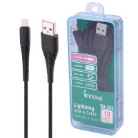 کابل آیفونی فست شارژ Innova BA-335 2.1A 2m