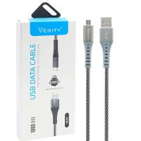 کابل میکرو یو اس بی Verity CB3121 1m شیلددار