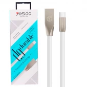 کابل سر فلزی YESIDO CA-01 1.2m Type-C