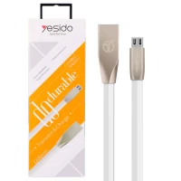 کابل میکرو یو اس بی سر فلزی YESIDO CA-01 1.2m