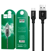 کابل میکرو یو اس بی فست شارژ hoco X14 2.4A 1m