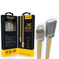 کابل آیفون فلت سرفلزی LDNIO LS20