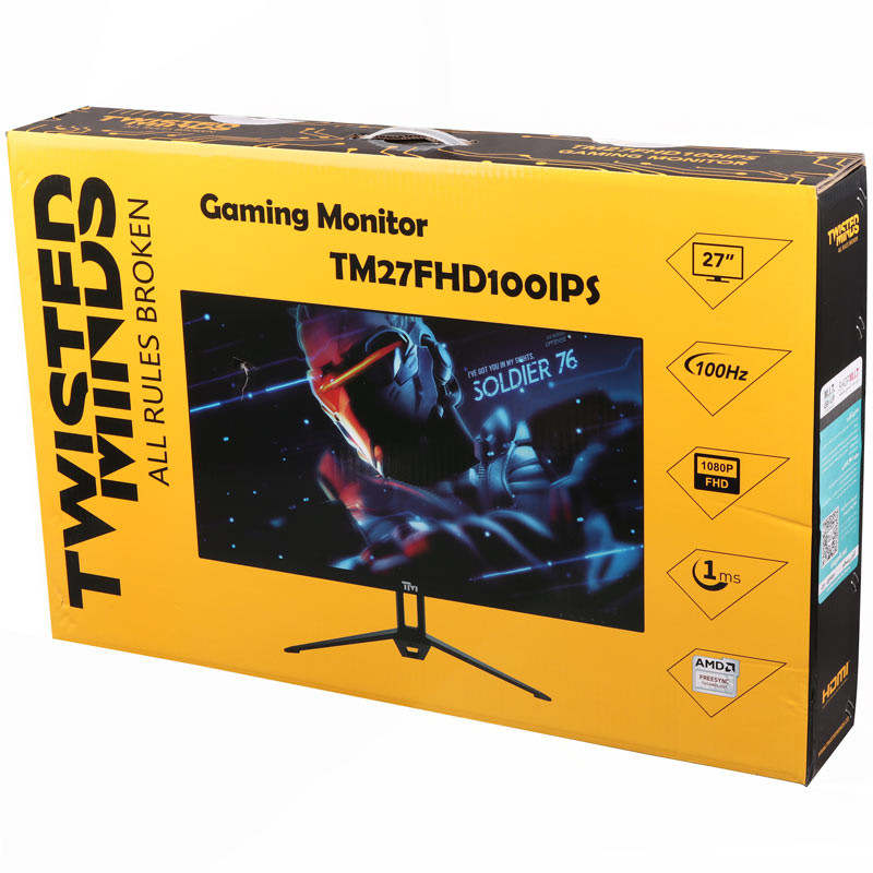 مانیتور گیمینگ تویستد مایندز TM27FHD100IPS سایز 27 اینچ