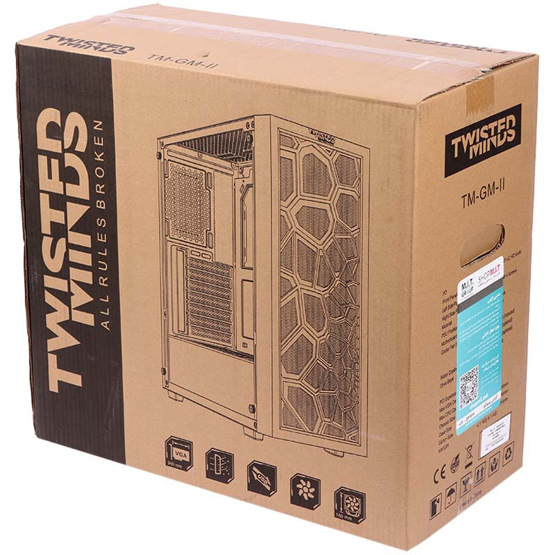 کیس کامپیوتر گیمینگ تویستد مایندز Twisted Minds TM-GM-II