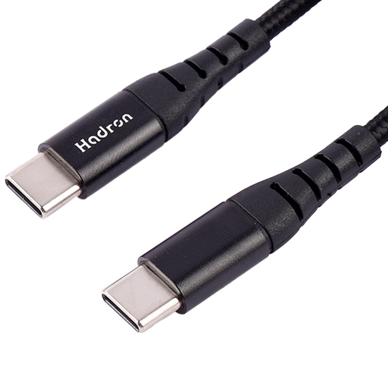 کابل تبدیل فست شارژ Hadron HTC-C-C02 Type-C to Type-C 3A PD QC 1m