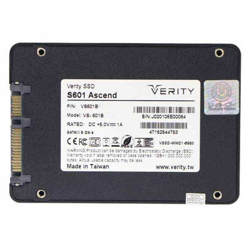 حافظه SSD وریتی Verity Ascend S601 256GB