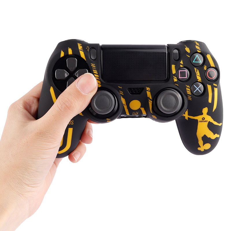 روکش دسته بازی PS4 طرح Juventus زرد مشکی