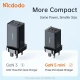 شارژر دیواری فست شارژ Mcdodo CH-1552 GaN5 3A QC3.0 PD3.0 65W + کابل تبدیل تایپ سی
